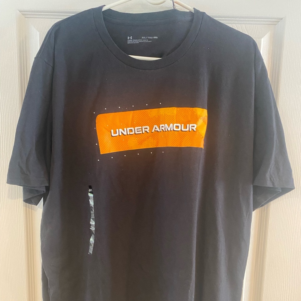 Under Armour Black Loose Fit Tee XXL NWT